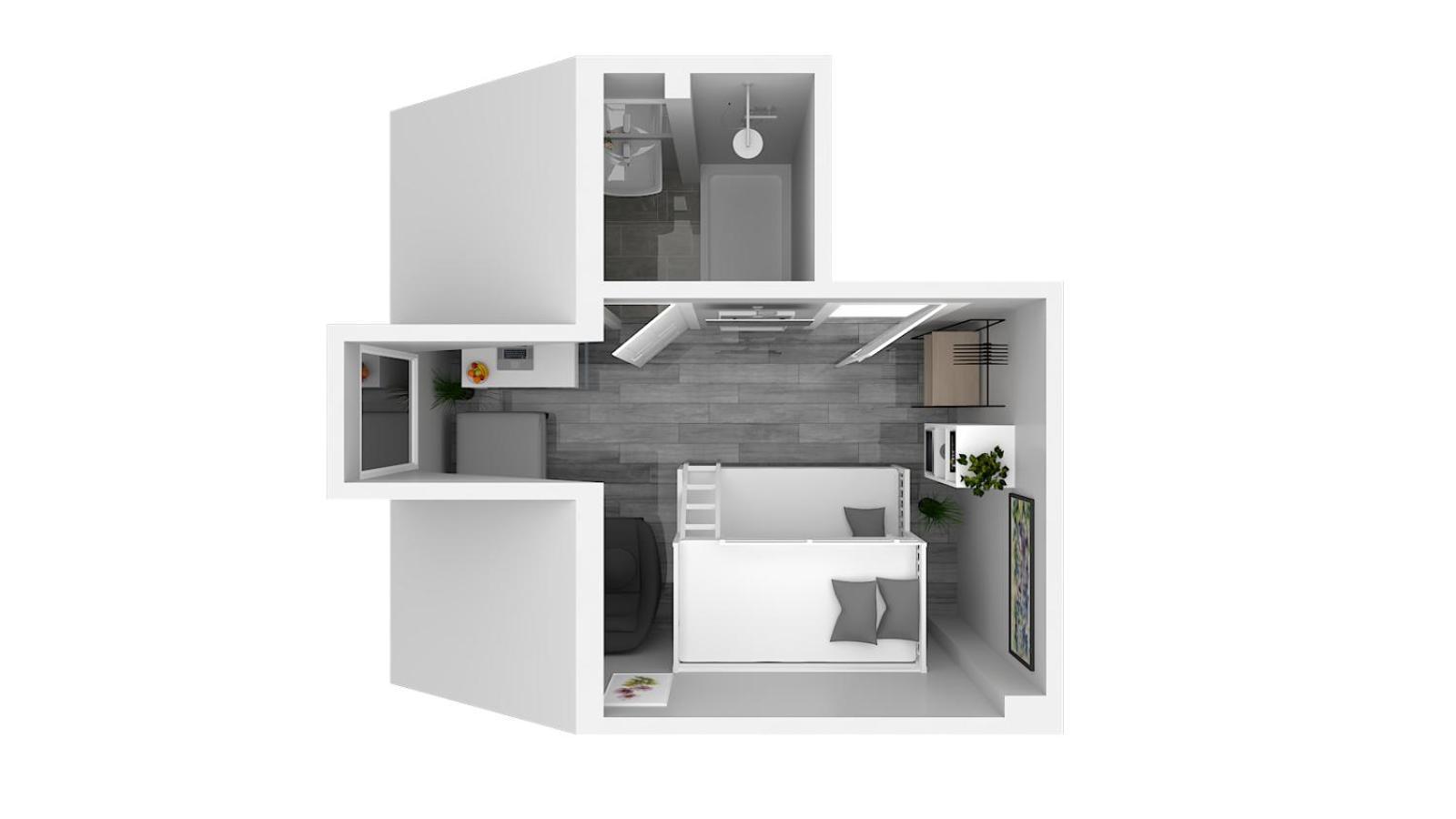 Hotel Ulm Zentrum - Komplettes Zimmer, Hochbett, Android Tv & Eigenem Bad - Perfekt Fuer Familien & Gruppen Bagian luar foto